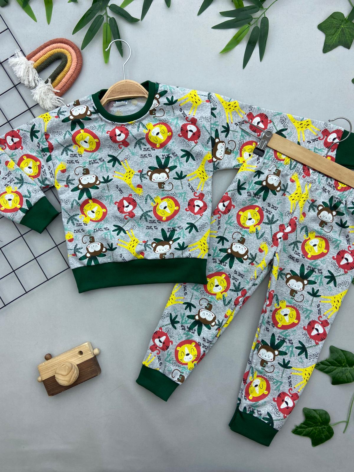 HAYVAN BASKILI ERKEK COCUK TAKIM