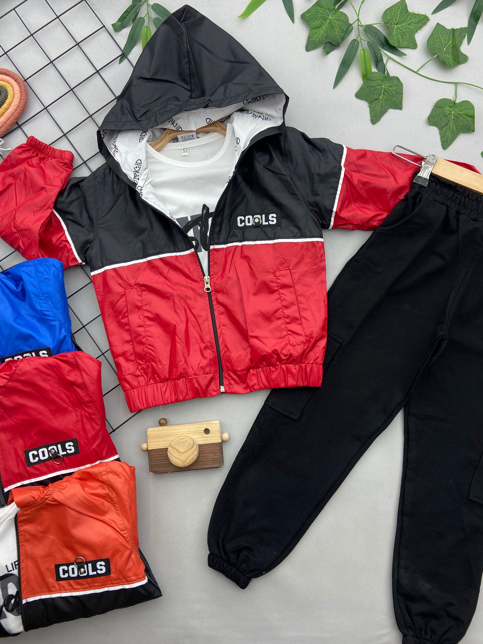 COOLS YAZILI 3'LU ERKEK COCUK TAKIM