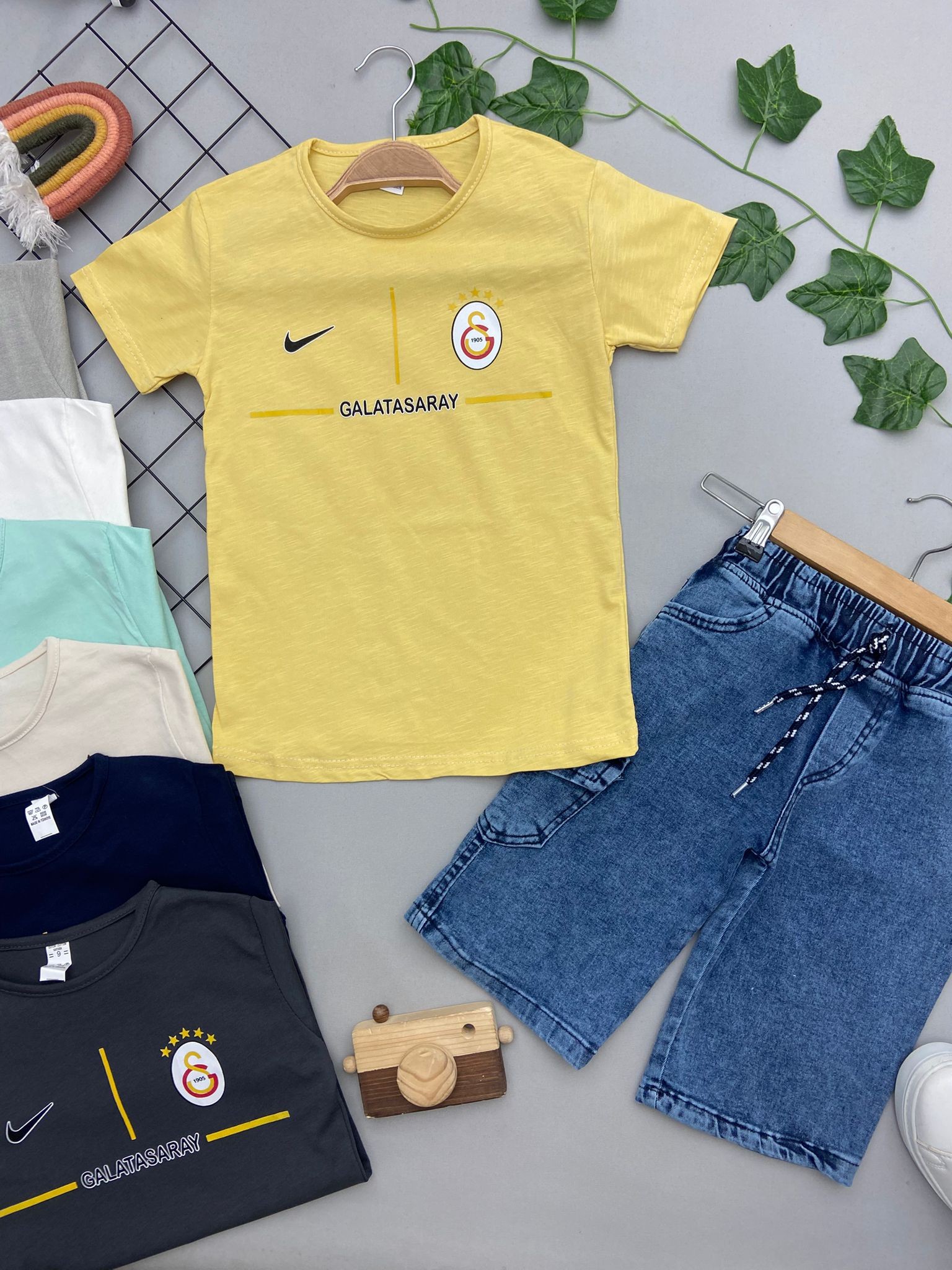 TARAFTAR BASKILI ERKEK COCUK TAKIM