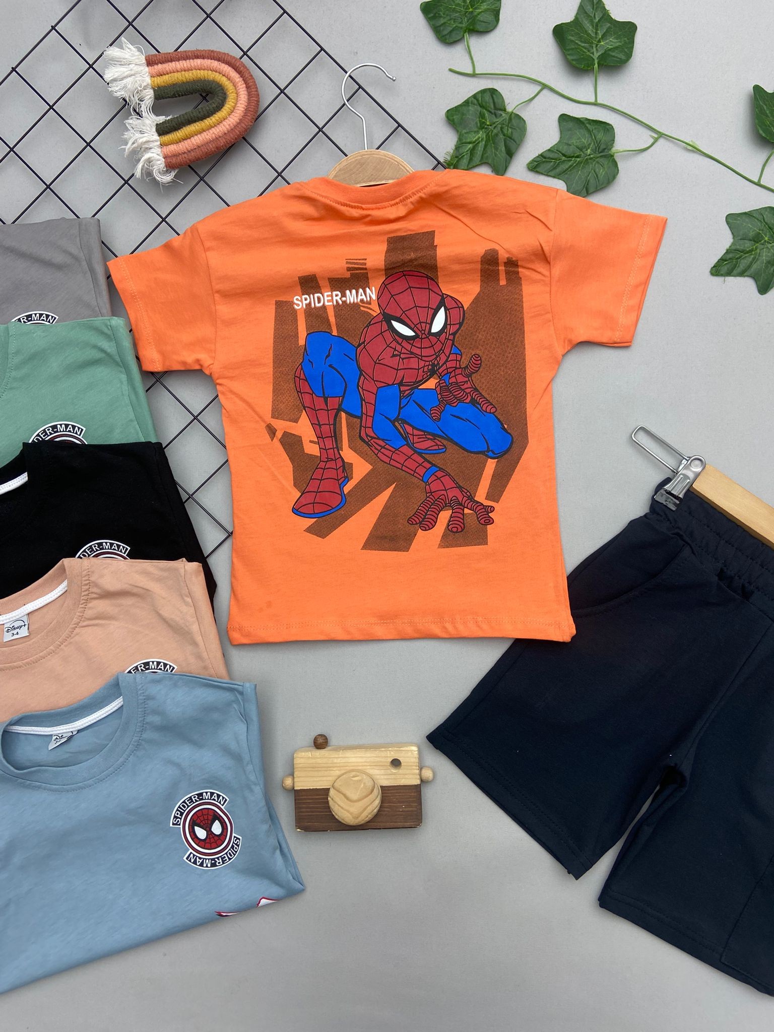SPIDER-MAN YAZILI ERKEK COCUK TAKIM