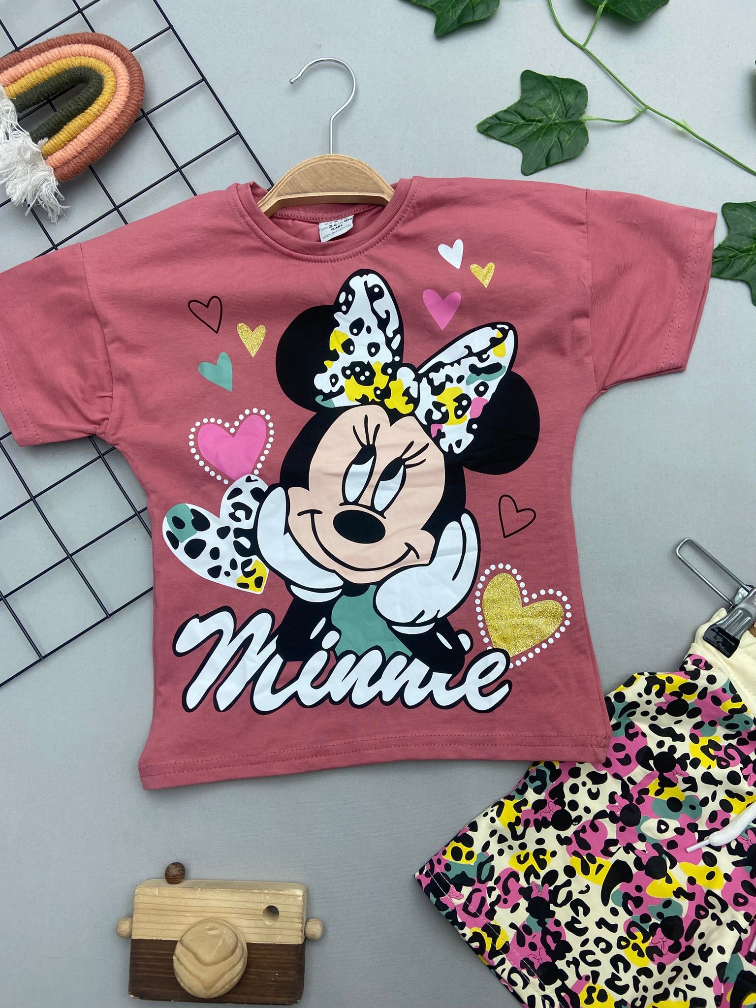 MINNIE BASKILI KIZ ÇOCUK TAKIM