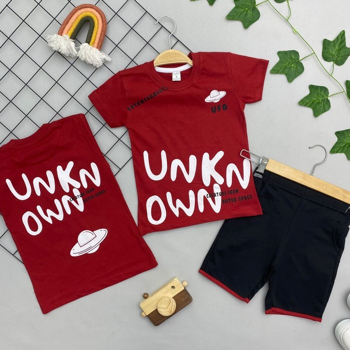 ⭐UNKNOWN YAZILI ERKEK ÇOCUK TAKIM