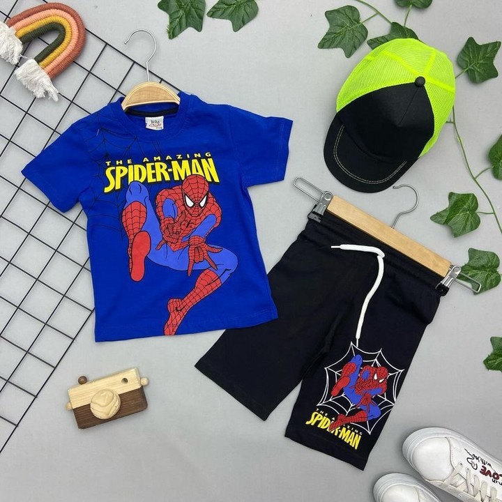 ⭐ SPİDERMAN BASKILI ERKEK ÇOCUK TAKIM