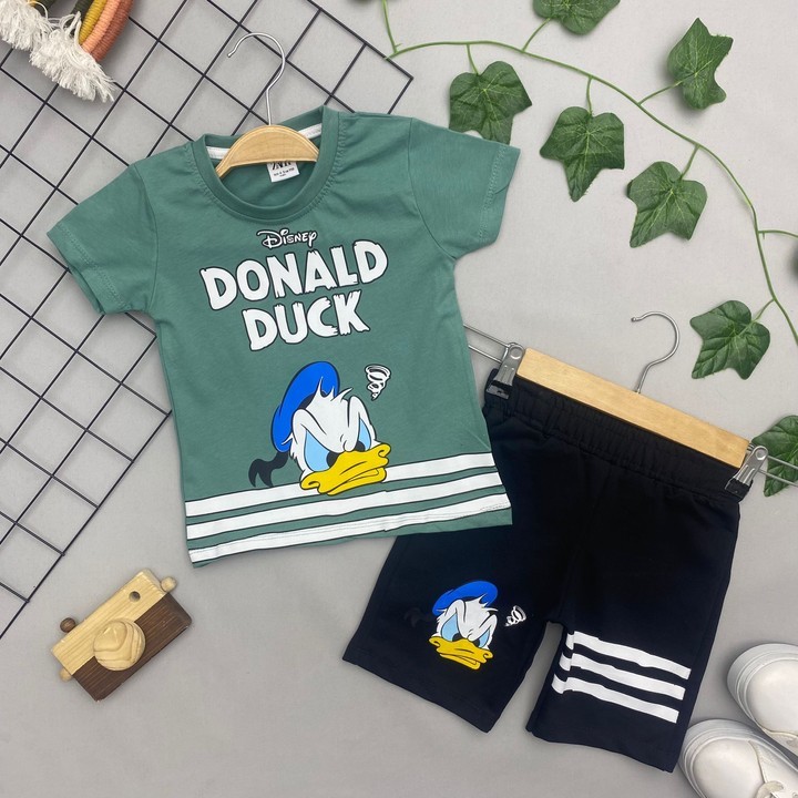 DONALD DUCK BASKILI ERKEK ÇOCUK TAKIM