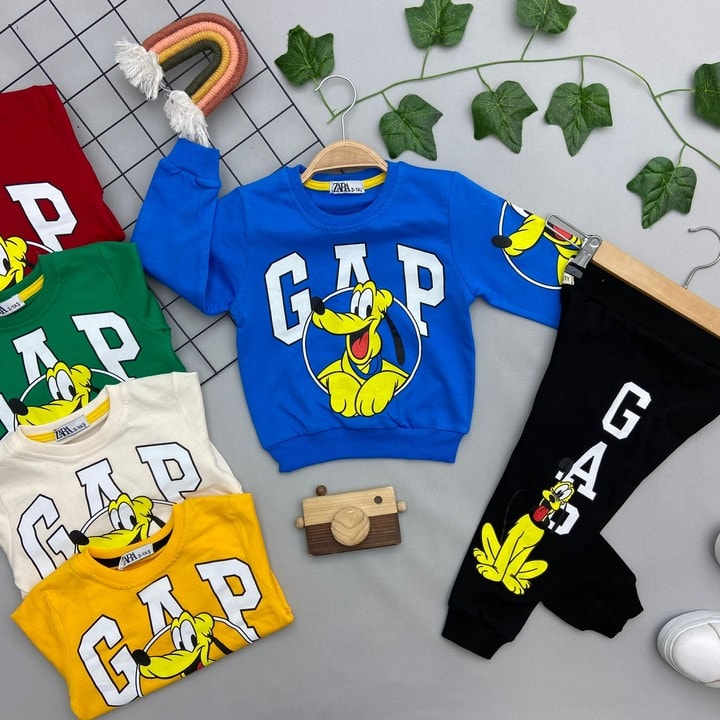 KOPEK BASKILI ERKEK COCUK TAKIM