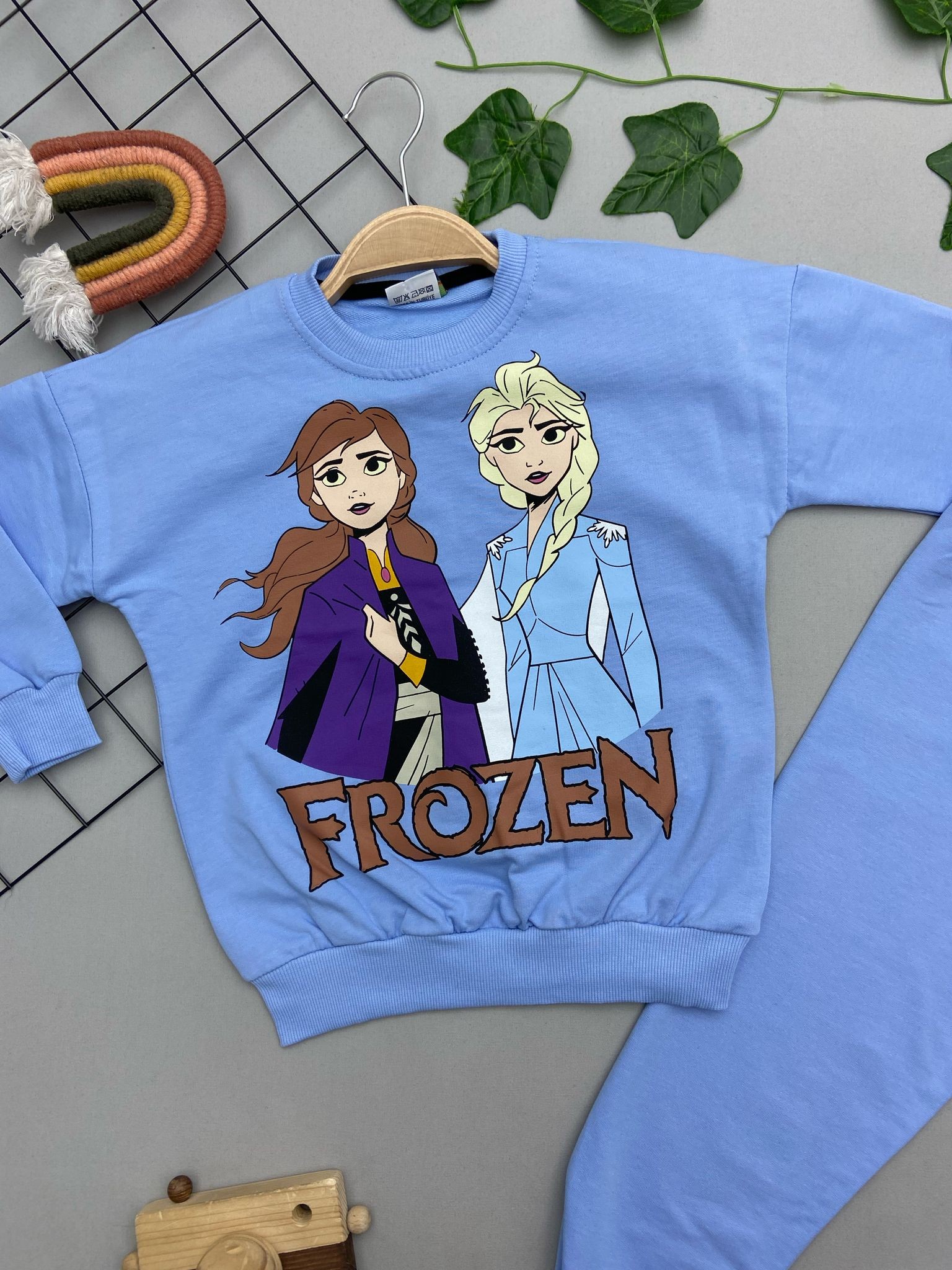 FROZEN BASKILI KIZ ÇOCUK TAKIM