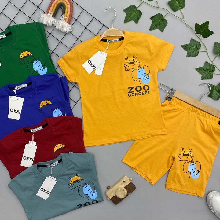 ZOO YAZILI ERKEK ÇOCUK TAKIM