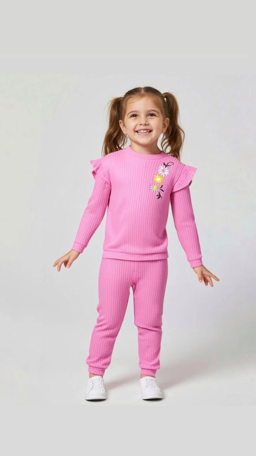 CICEK BASKILI KIZ COCUK TAKIM