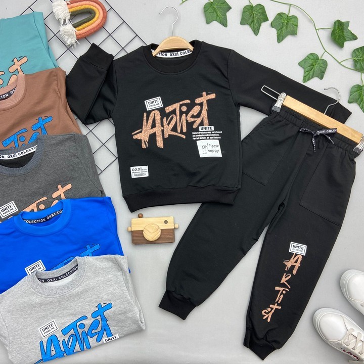 ARTİST YAZILI ERKEK ÇOCUK TAKIM