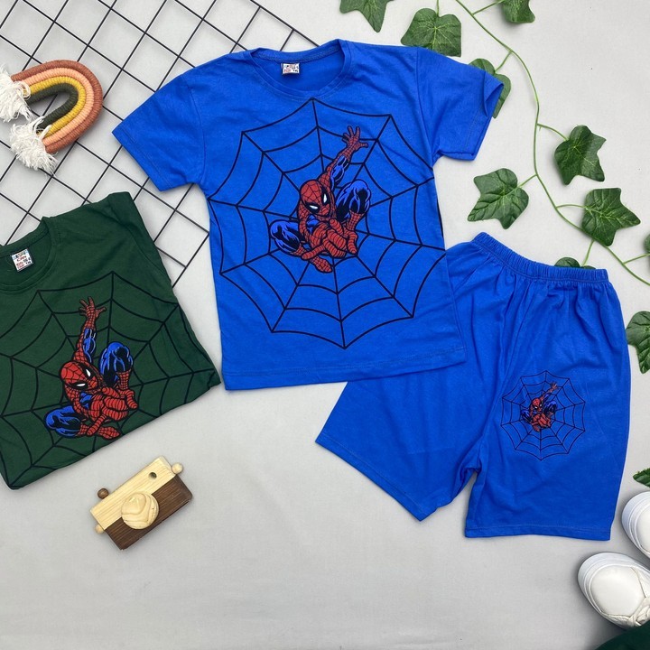 SPIDERMAN BASKILI ERKEK ÇOCUK TAKIM