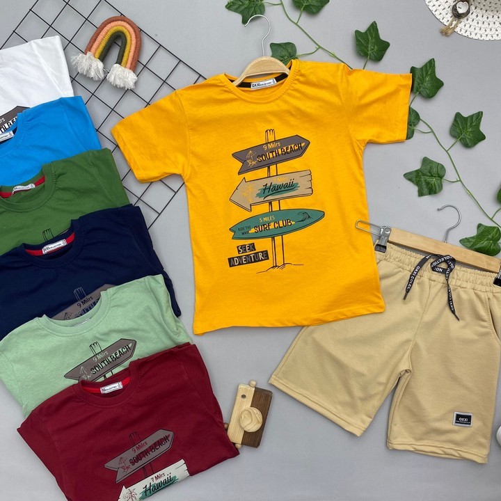 SEEK ADVENTURE YAZILI ERKEK ÇOCUK TAKIM