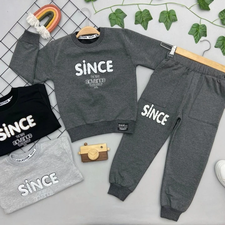 SINCE YAZILI ERKEK COCUK TAKIM