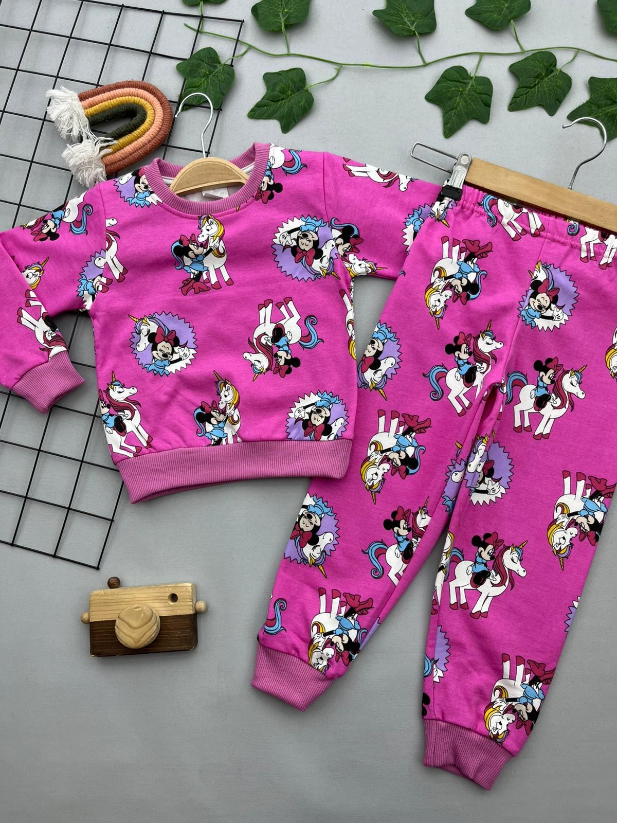 UNICORN&MICKEY BASKILI KIZ COCUK TAKIM