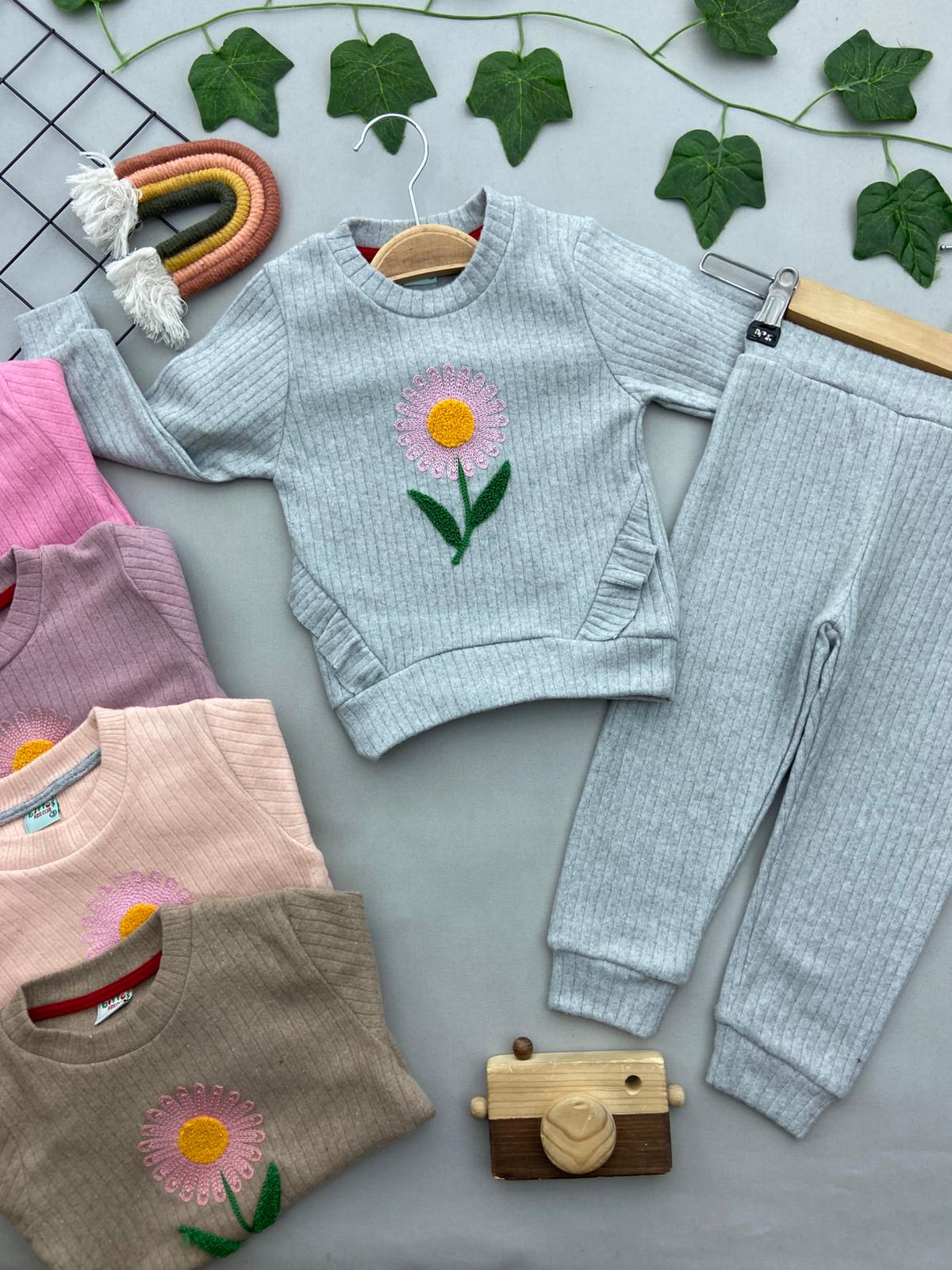 PAPATYA BASKILI KIZ COCUK TAKIM