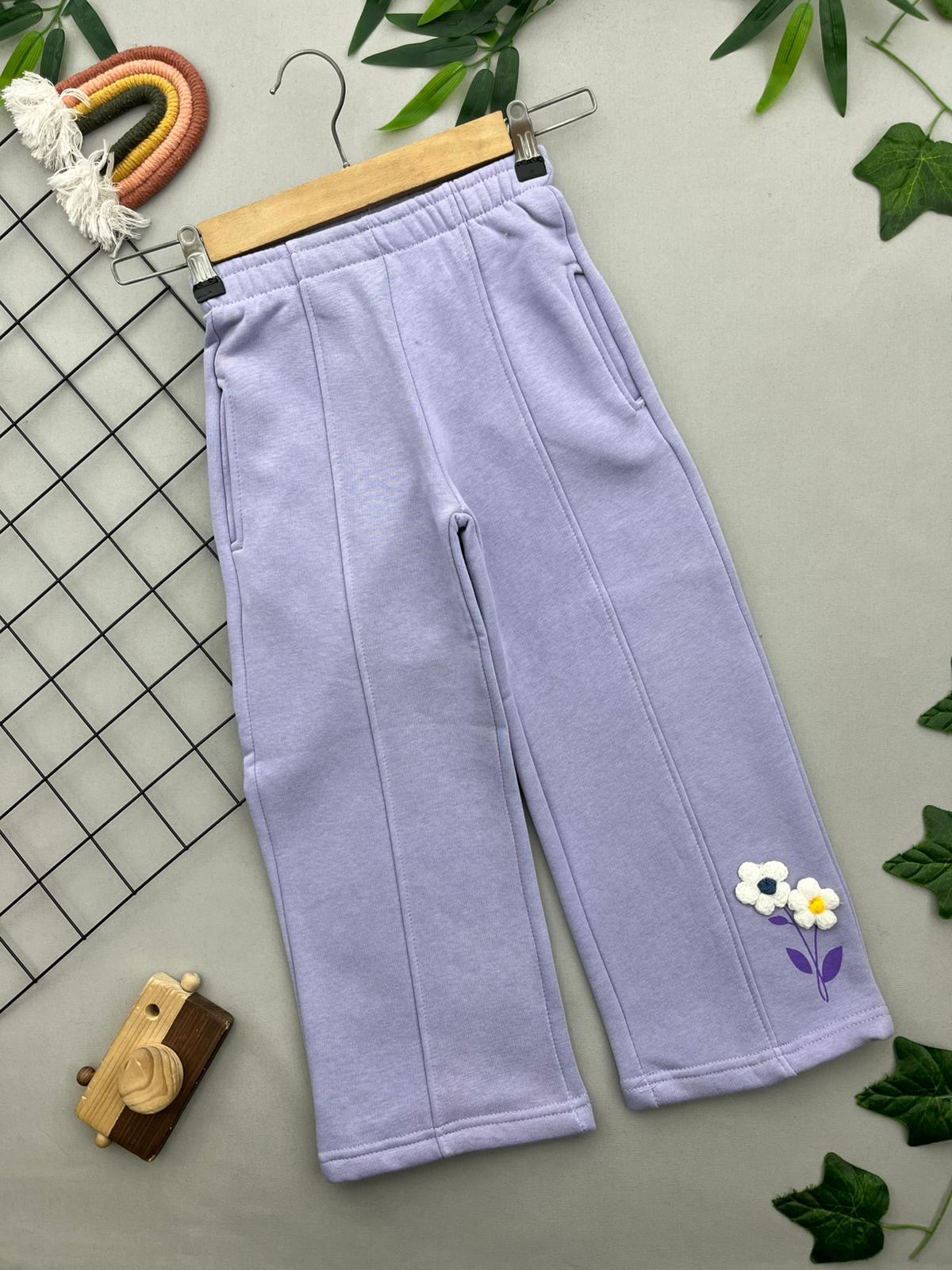 PAPATYA BASKILI KIZ COCUK ALT