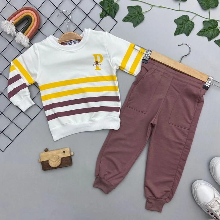 ÇİZGİ DETAYLI ERKEK ÇOCUK TAKIM