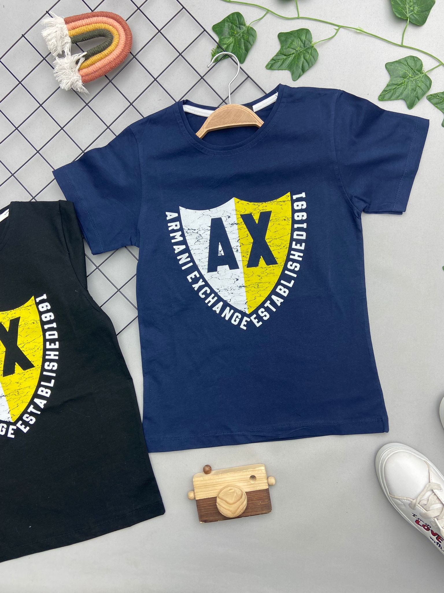 AX YAZILI ERKEK COCUK UST
