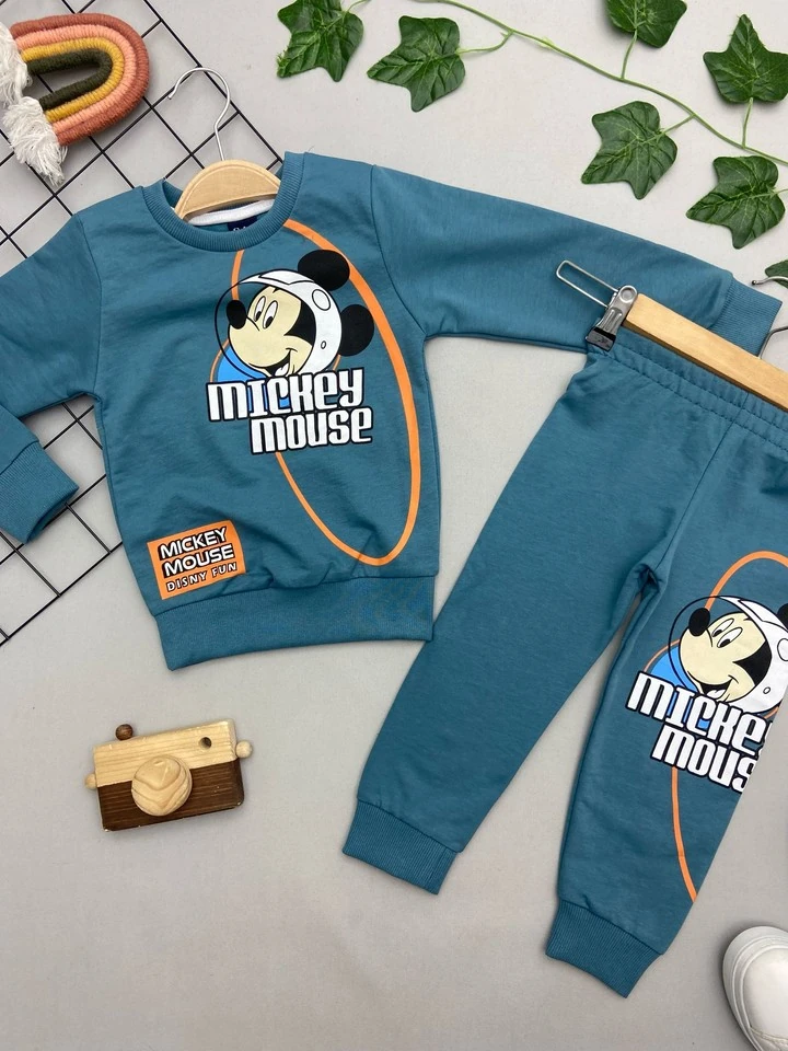MICKEY MOUSE BASKILI ERKEK ÇOCUK TAKIM