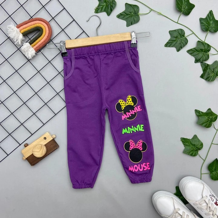 ⭐ MINNIE YAZILI KIZ ALT EŞOFMAN