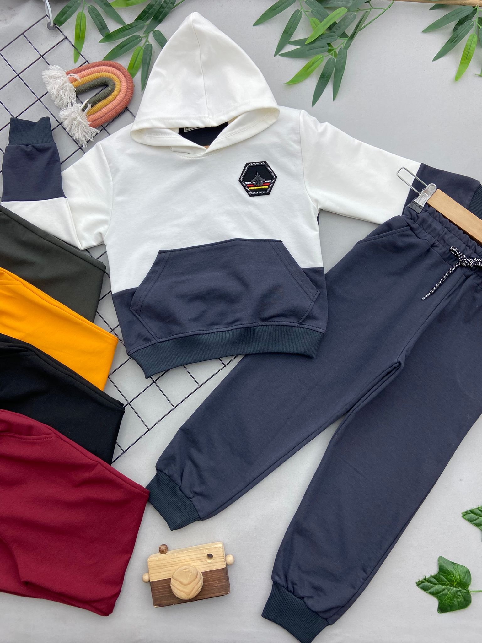 KANGURU CEP DETAYLI ERKEK COCUK TAKIM