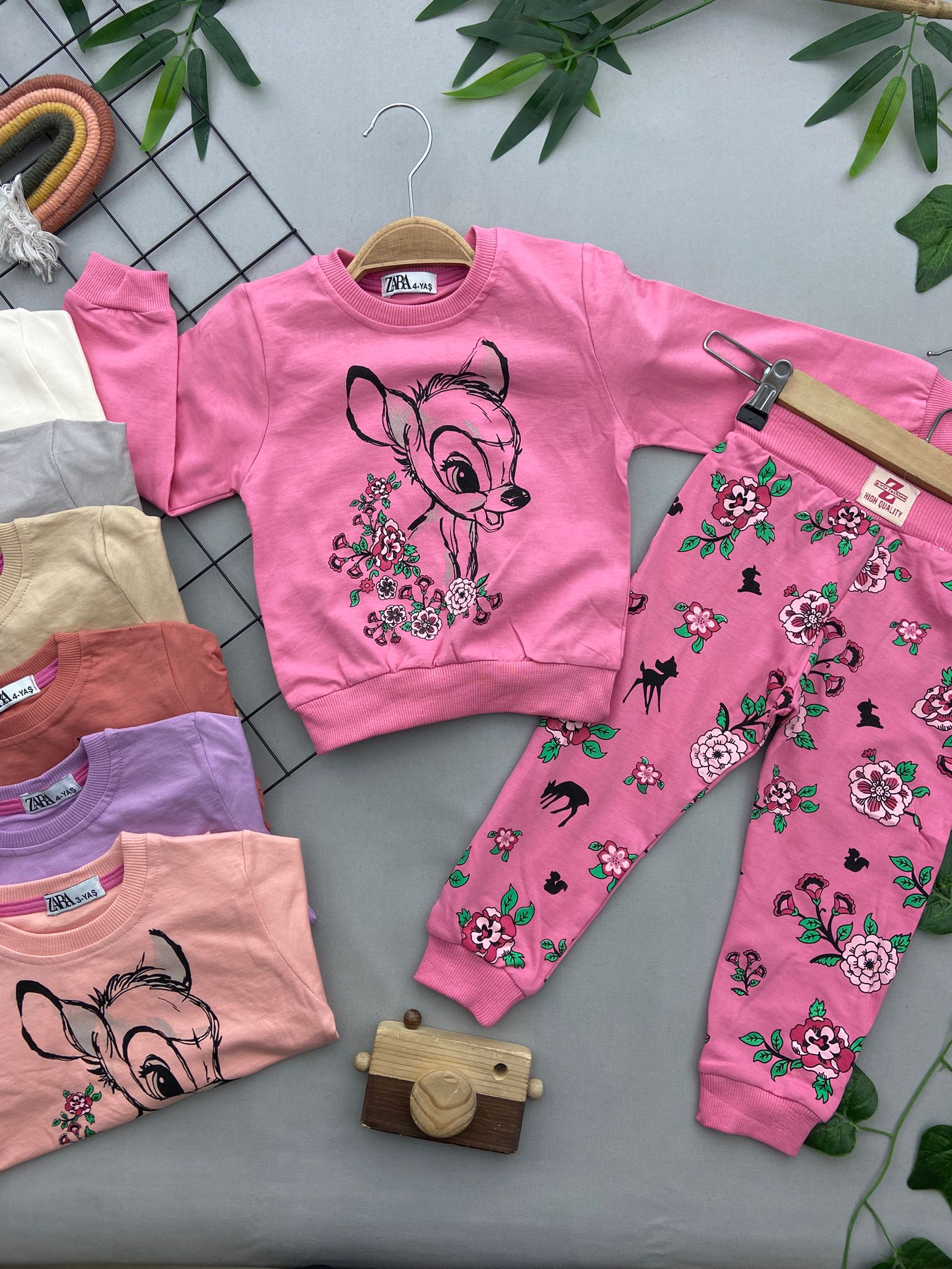 CEYLAN BASKILI KIZ ÇOCUK TAKIM