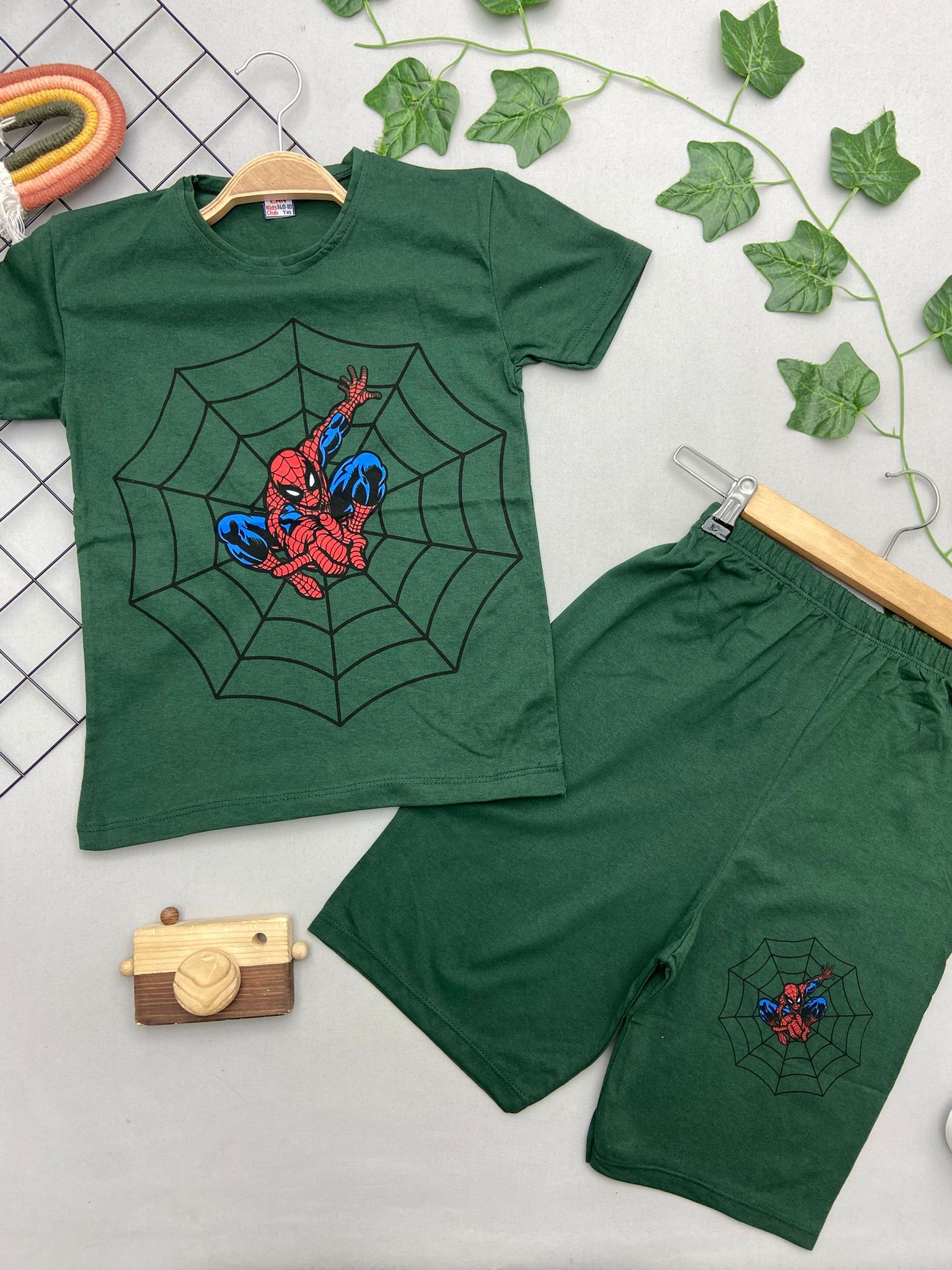 ⭐ SPIDERMAN BASKILI ERKEK ÇOCUK TAKIM