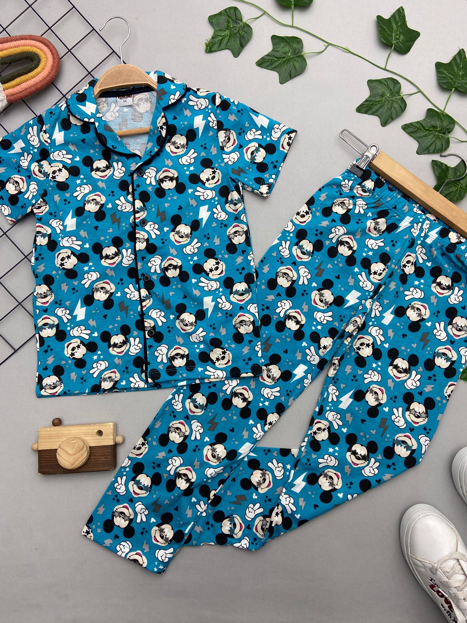 KARISIK DESENLI ERKEK COCUK PIJAMA TAKIM