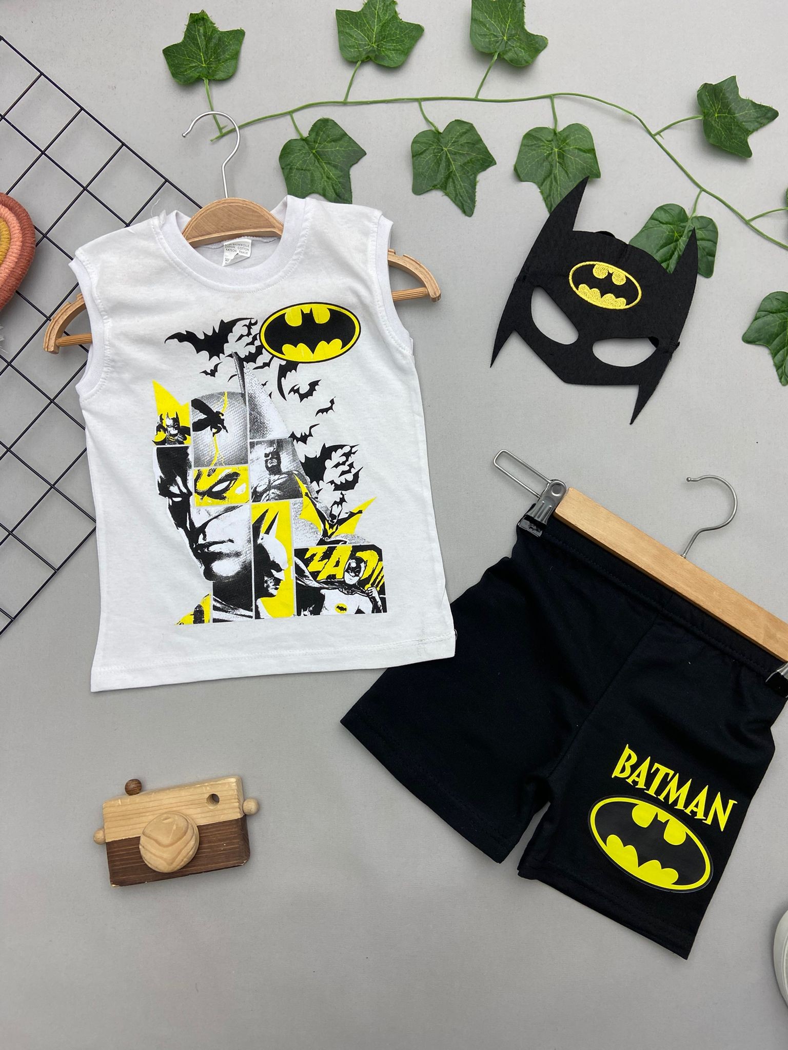⭐ BATMAN BASKILI ERKEK COCUK TAKIM