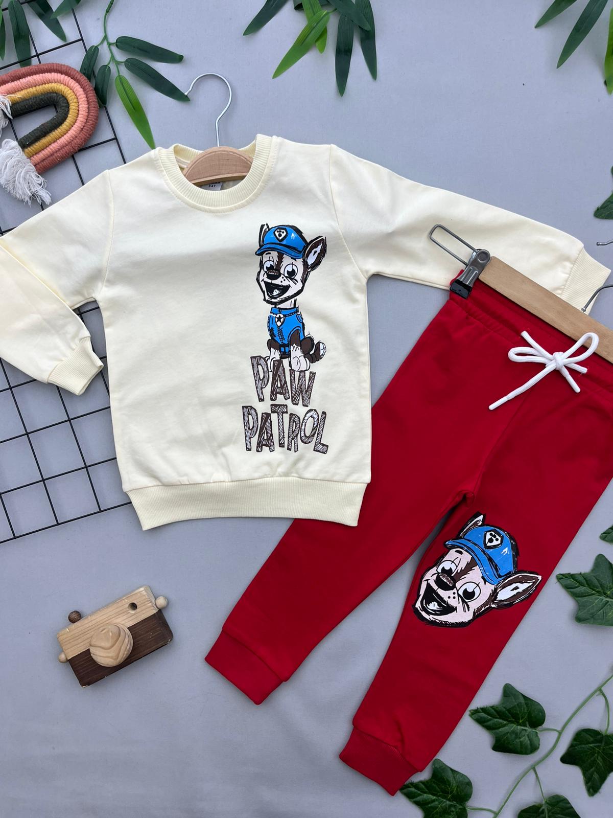⭐ PAW PATROL YAZILI ERKEK COCUK TAKIM