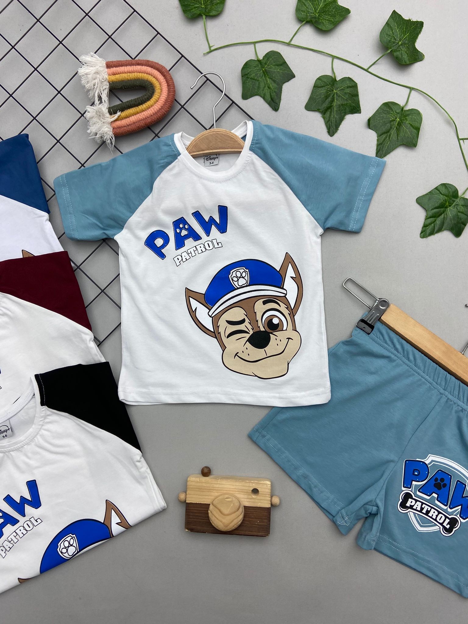 PAW YAZILI ERKEK COCUK TAKIM