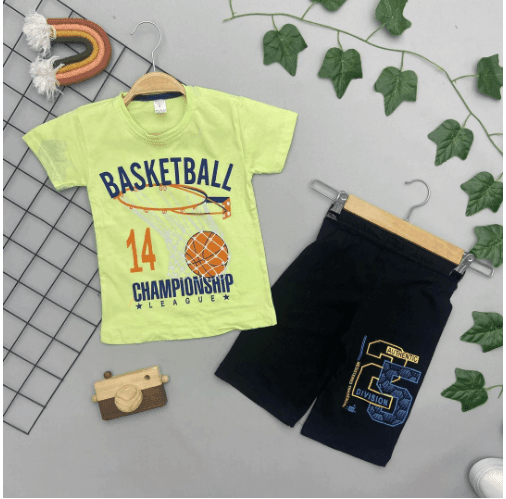 ⭐ BASKETBALL YAZILI ERKEK ÇOCUK TAKIM