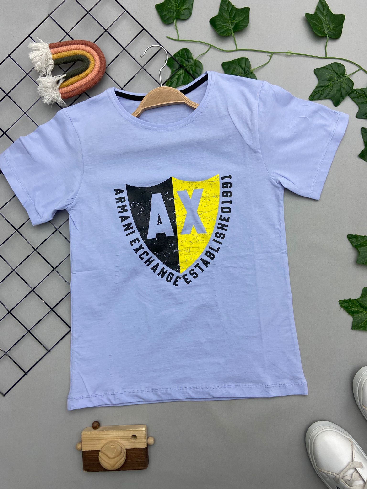 ⭐ AX YAZILI ERKEK COCUK UST