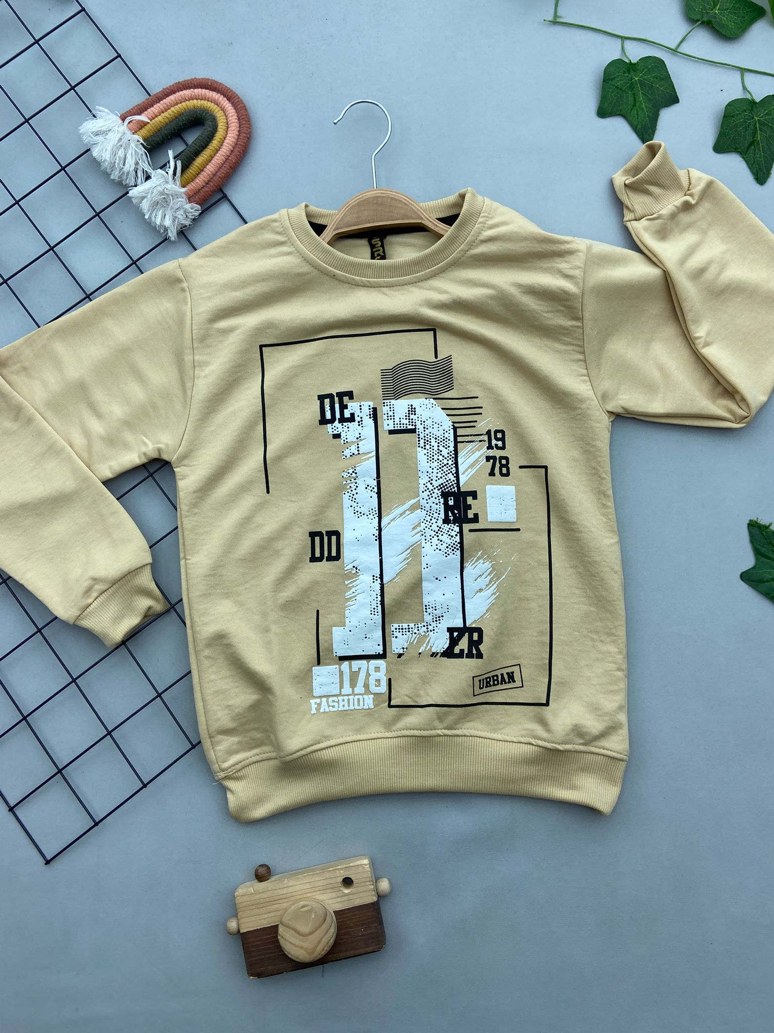 FASHIONA YAZILI ERKEK COCUK SWEATSHIRT