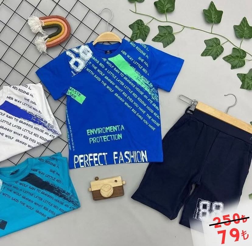 ⭐ PERFECT YAZILI ERKEK ÇOCUK TAKIM