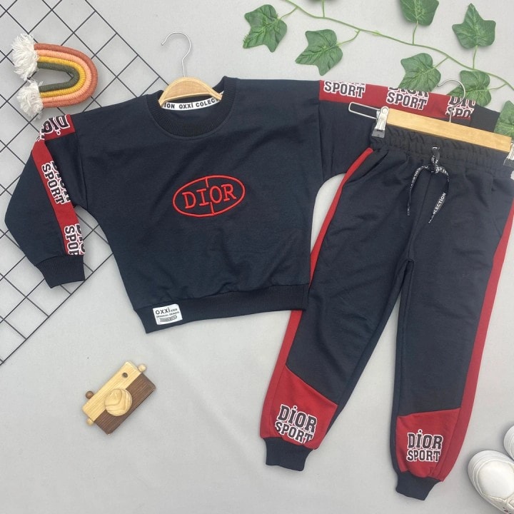 DİOR YAZILI UNISEX TAKIM