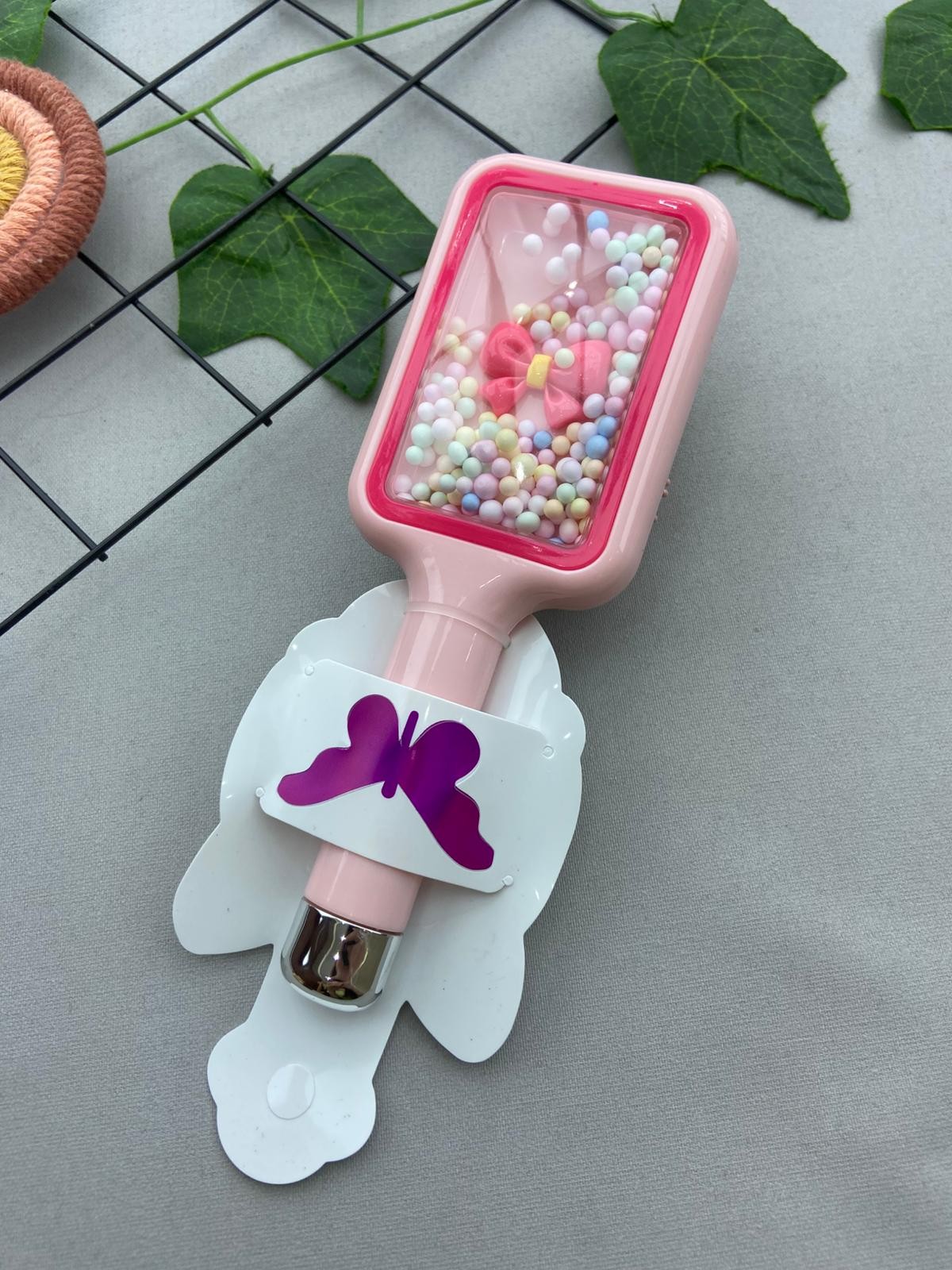 MINIK KURDALE DETAYLI KIZ COCUK TARAK
