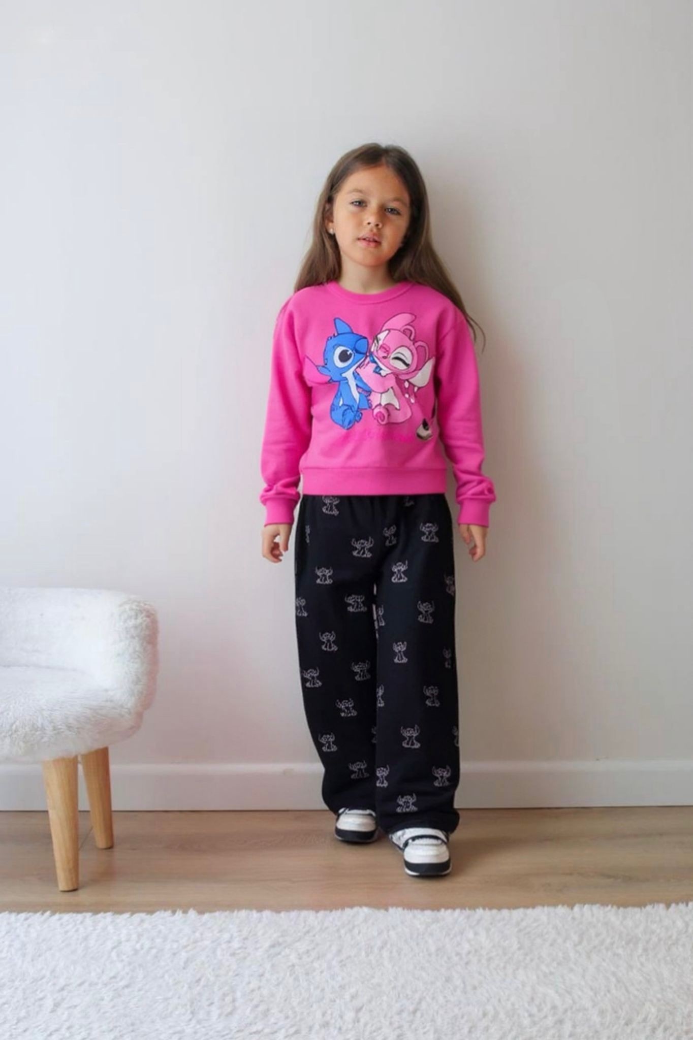 STITCH&ANGEL BASKILI KIZ COCUK TAKIM