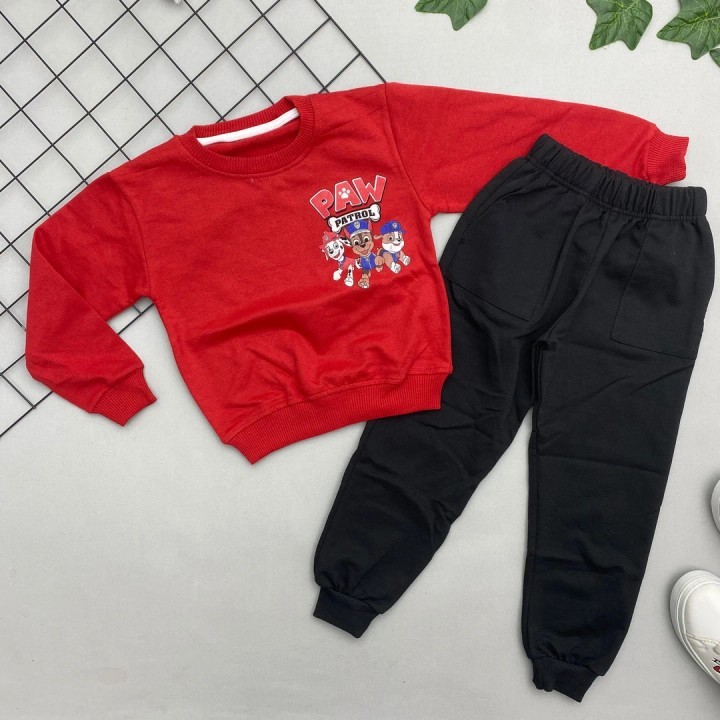 ⭐ PAW YAZILI ERKEK ÇOCUK TAKIM