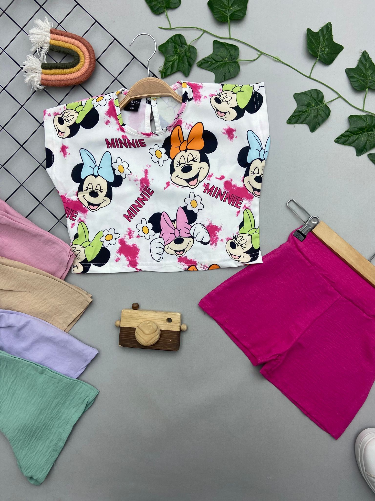 MINNIE BASKILI KIZ COCUK TAKIM