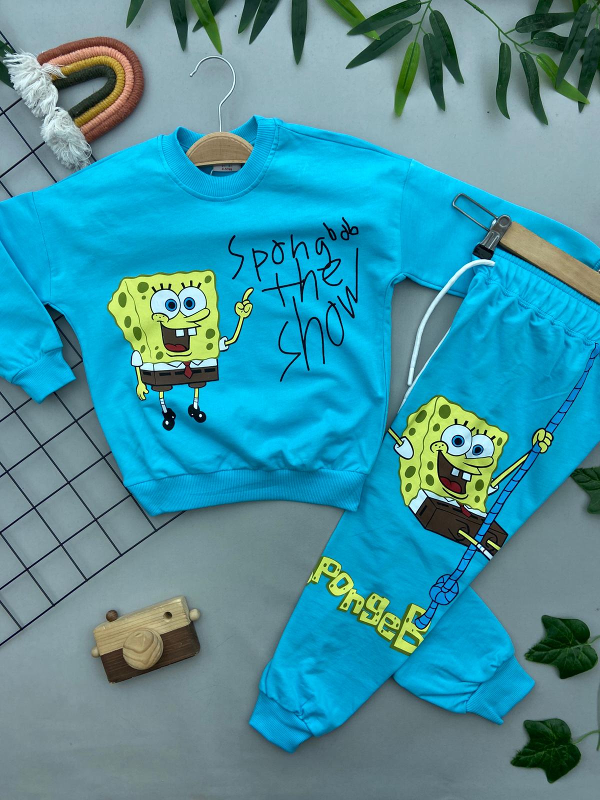 ⭐ SÜNGER BOB BASKILI ERKEK COCUK TAKIM