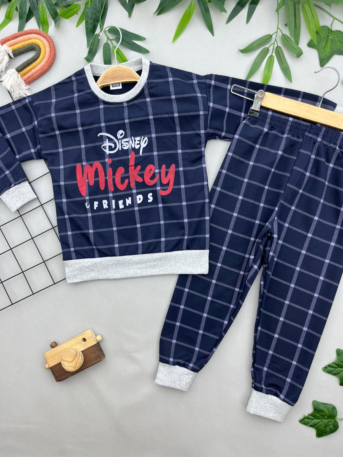 MICKEY YAZILI ERKEK COCUK TAKIM
