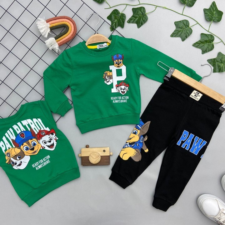 PAW PATROL BASKILI ERKEK COCUK TAKIM