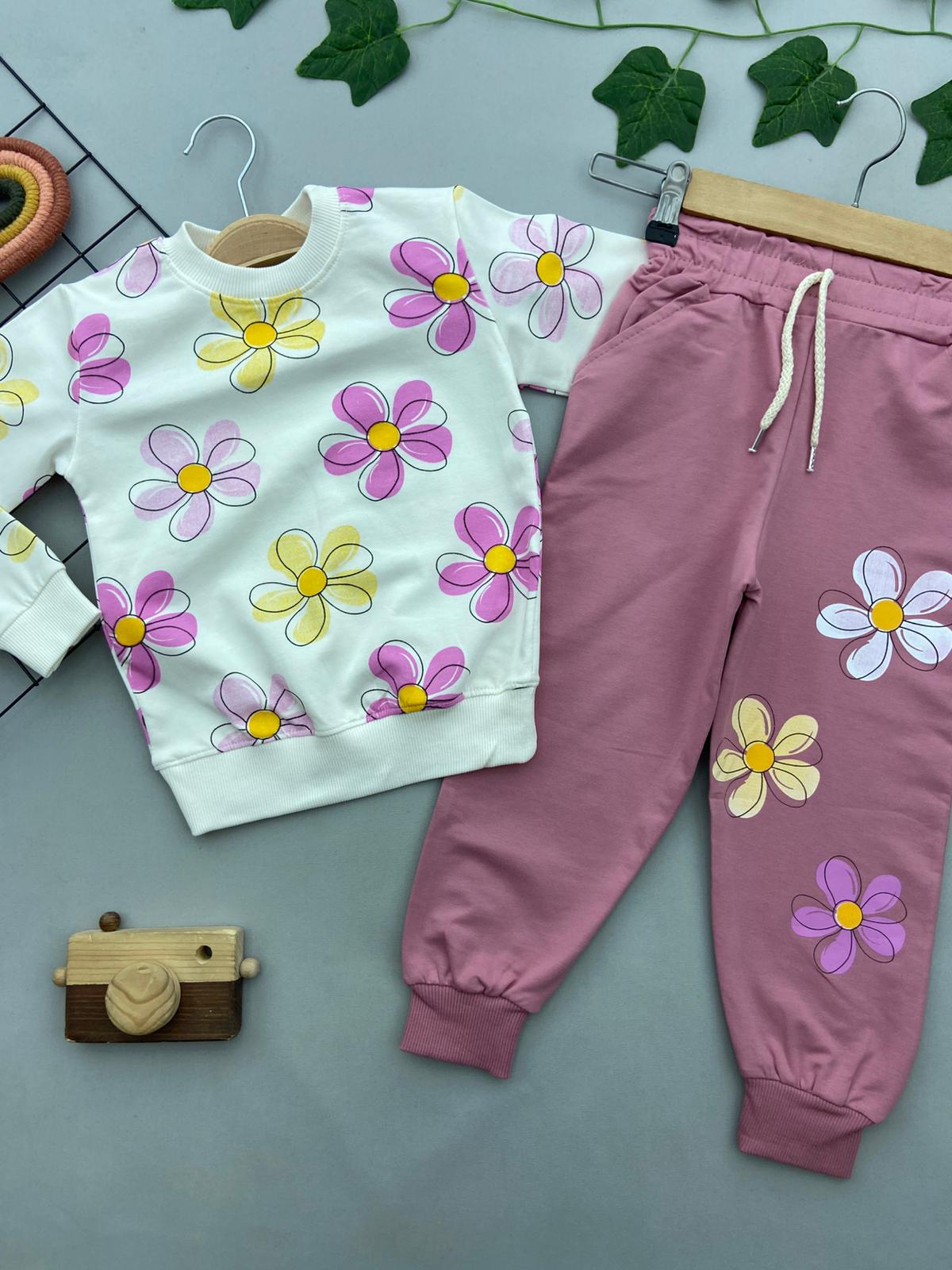 ⭐ PAPATYA BASKILI KIZ COCUK TAKIMMM