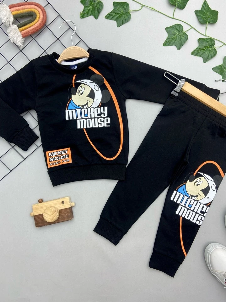 MICKEY MOUSE BASKILI ERKEK ÇOCUK TAKIM