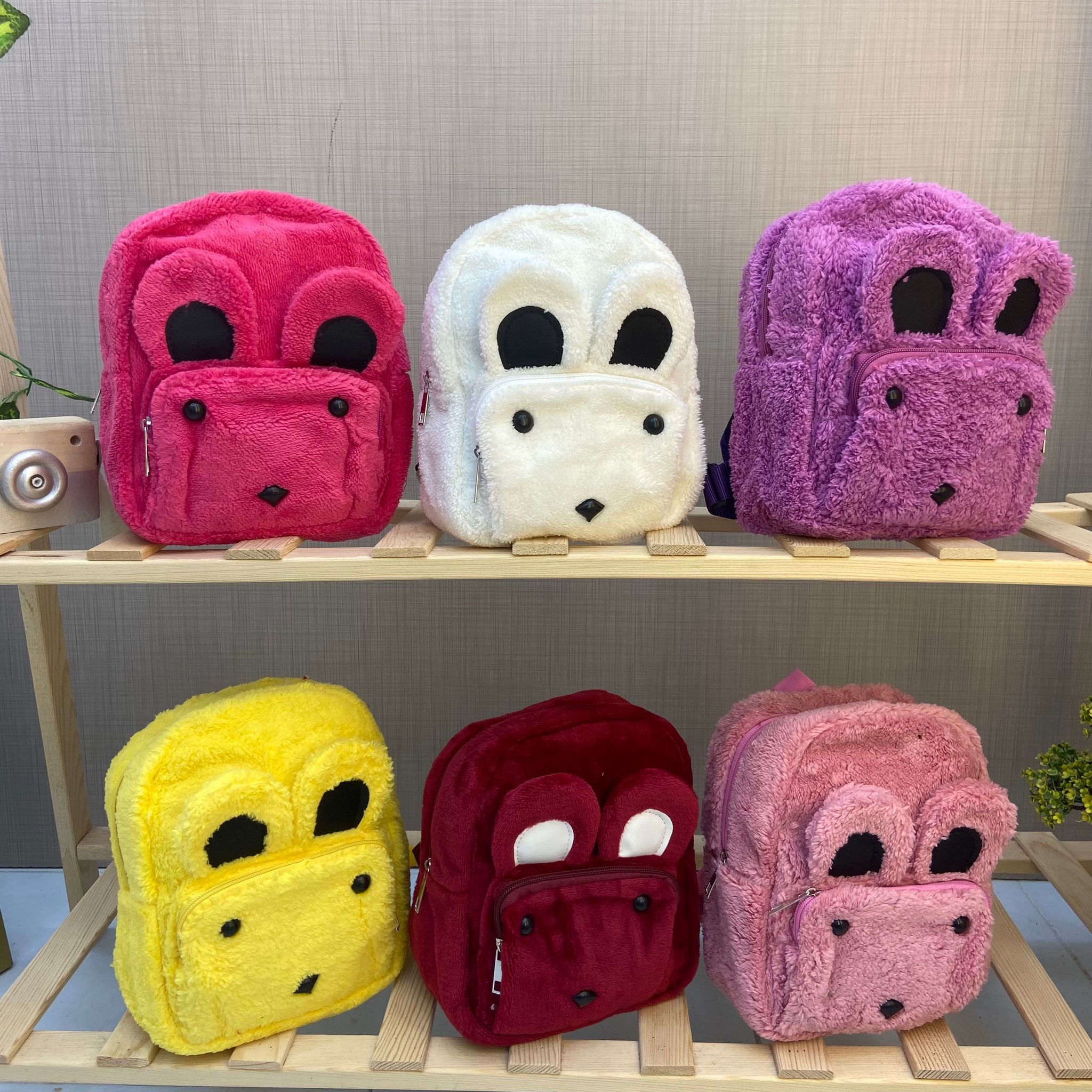 PELUŞ KIZ ÇOCUK ÇANTA