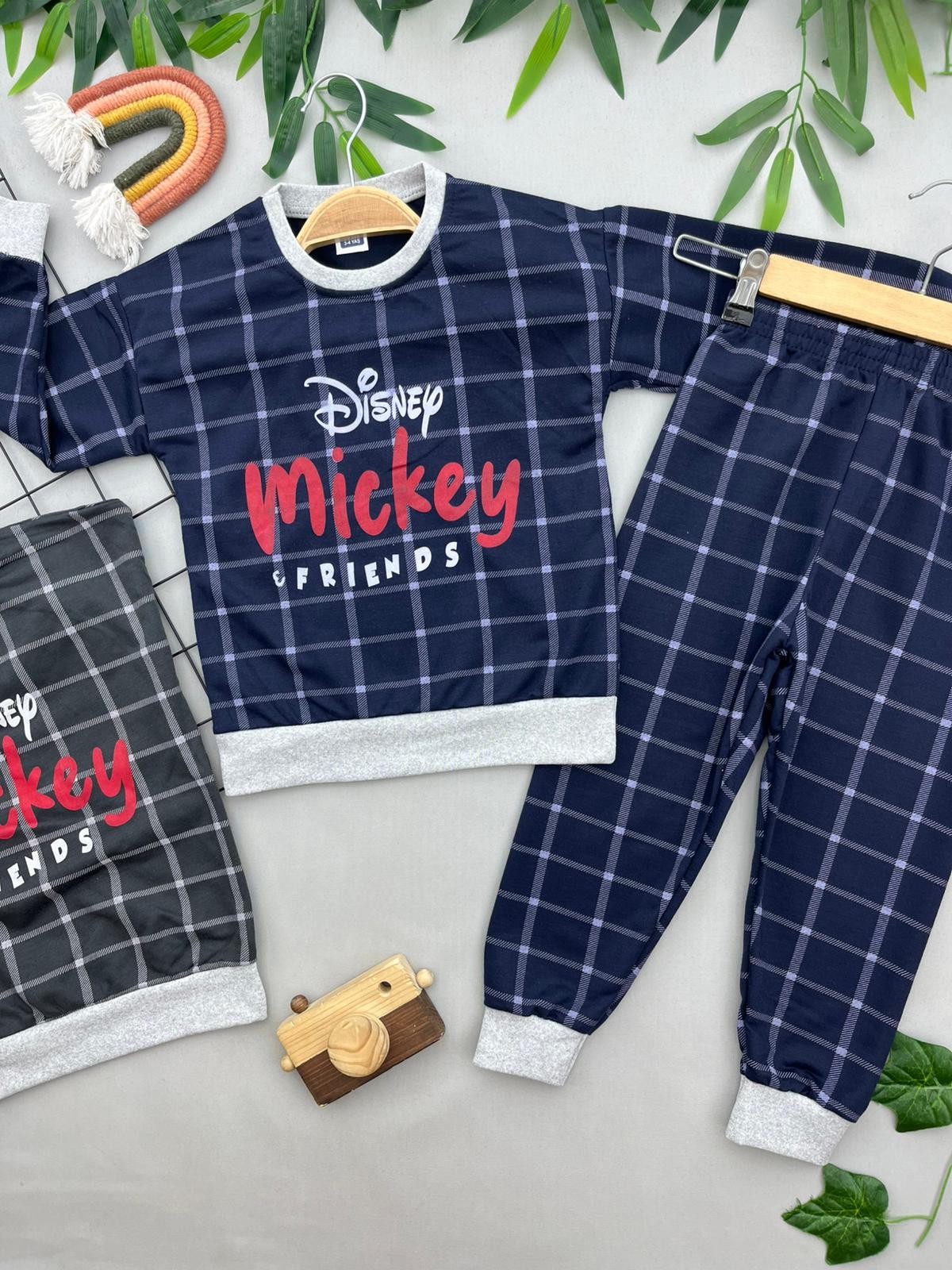 MICKEY YAZILI ERKEK COCUK TAKIM