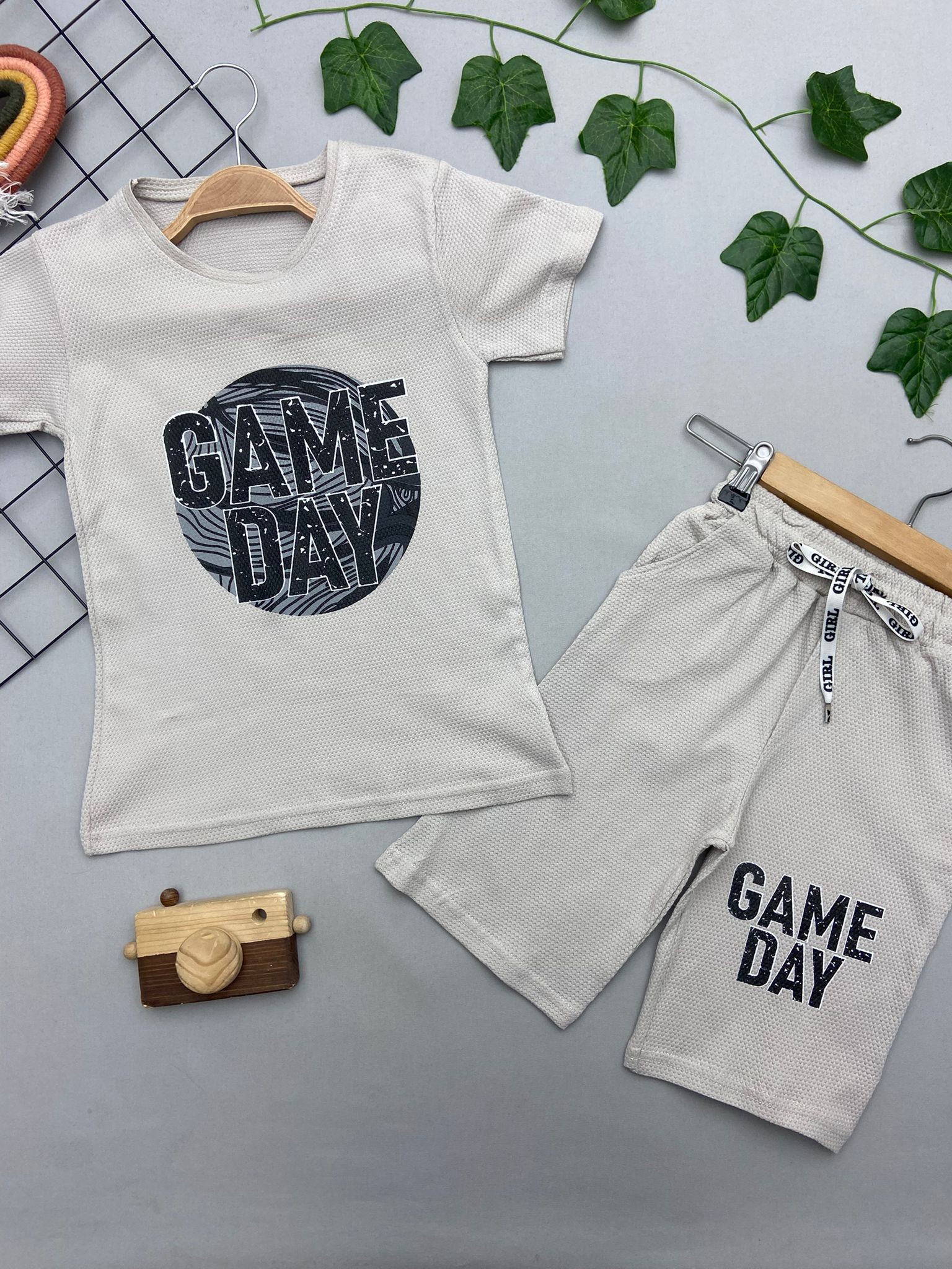 GAME DAY YAZILI ERKEK COCUK TAKIM
