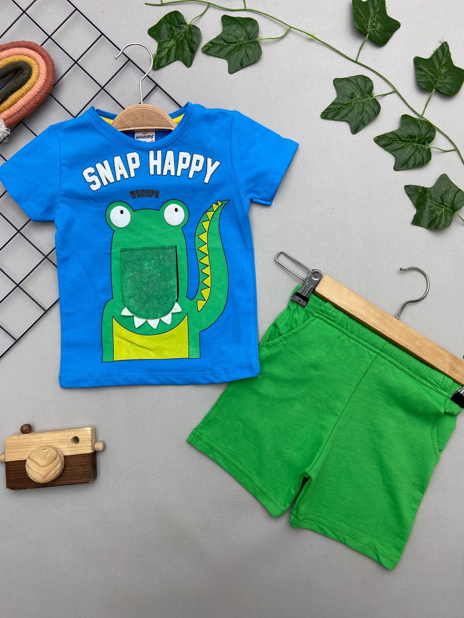 HAPPY YAZILI ERKEK COCUK TAKIM