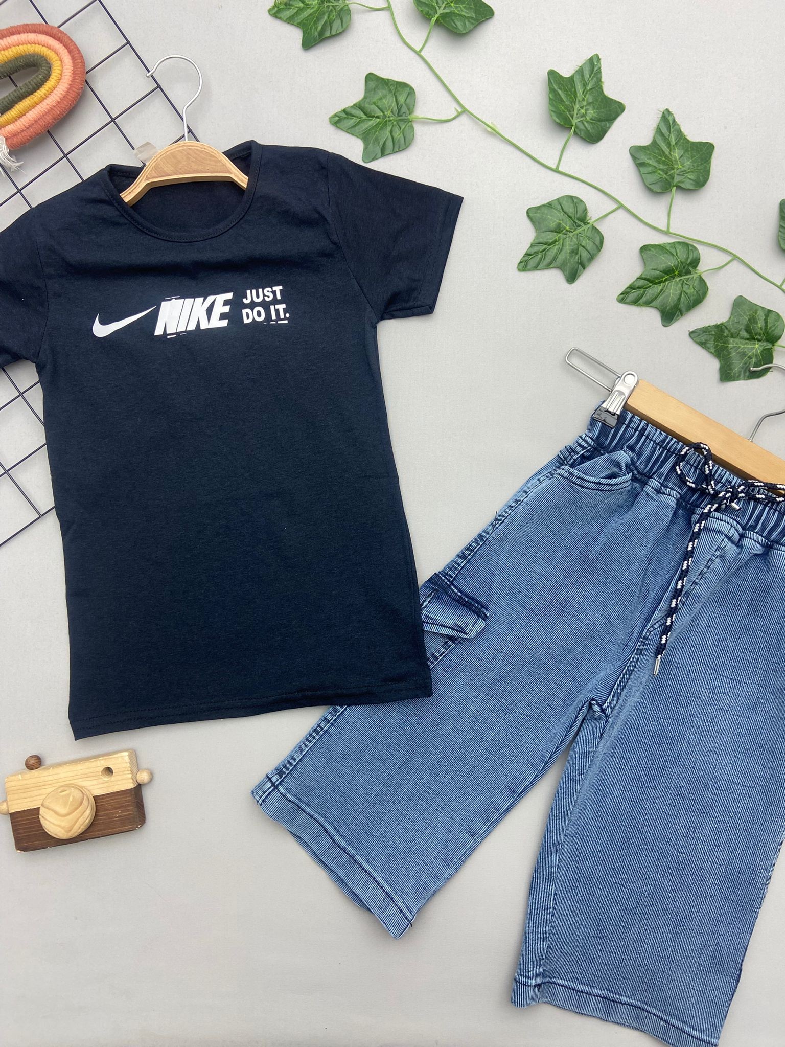 JUST DO IT YAZILI ERKEK COCUK TAKIM