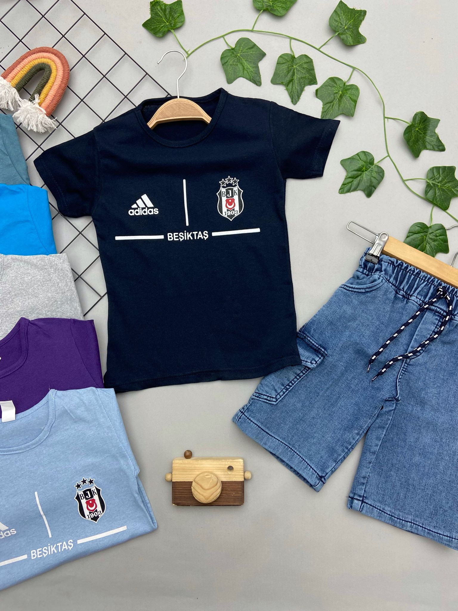 TARAFTAR BASKILI ERKEK COCUK TAKIM